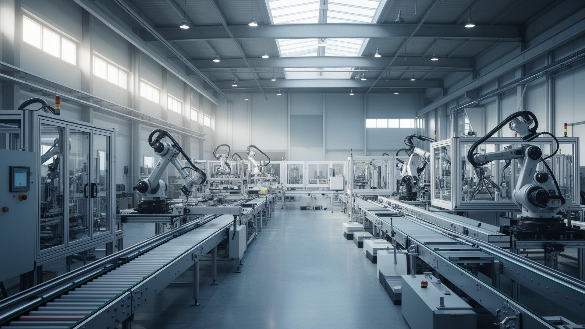 Ligne de production industrielle